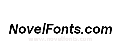 ChaletBook Bold Italic