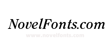 Clearface Bold Italic