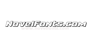 Cobalt Alien 3D Italic