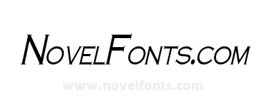 Cobalt Thin Italic