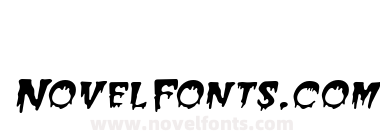 Creepy  Italic
