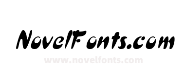 Crest Thin Heavy  Italic