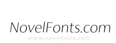 Cromlin DEMO Thin Italic