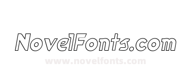 Cuban-OutlineItalic