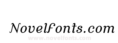 Cursive Serif