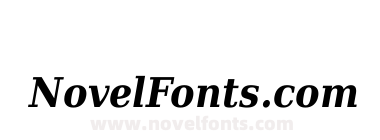 DejaVu Serif Condensed Bold Italic