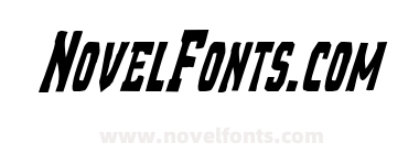 Demon Priest Condensed Italic