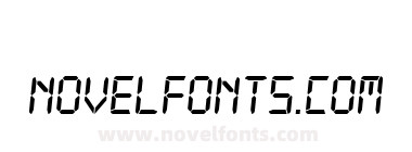 Digital-7 Italic