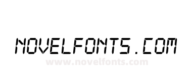Digital-7 MonoItalic