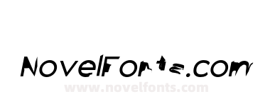 Distorted Sans Oblique