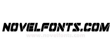Domino Jack Condensed Italic Condensed Italic