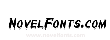 Drips-Extended Italic