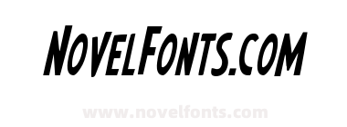 Earth's Mightiest Condensed Italic