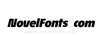 EconoSansRed-96BlackItalic