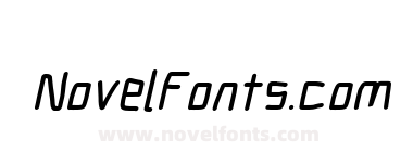 Electronic ExtraBold Italic