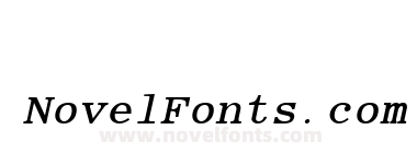 Elite Bold Italic