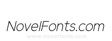 Elliot Sans Light Italic