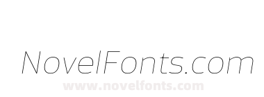 Famiar PERSONAL USE ONLY Thin Italic