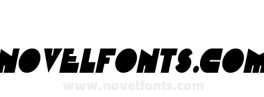 Fatso Condensed Italic