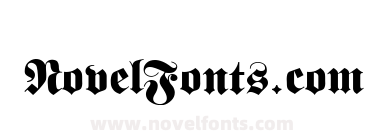 Fette classic UNZ Fraktur