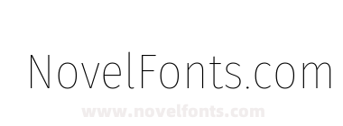 Fira Sans Condensed Thin