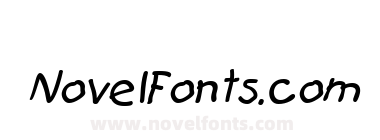 FirstGrader Italic