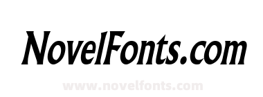 Flair Thin Bold Italic