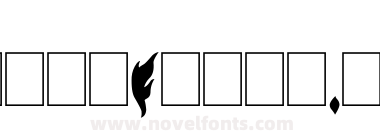 Flame on Black