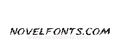 Flesh-Eating Comic Expanded Italic