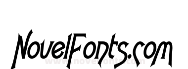 Fletch Condensed BoldItalic