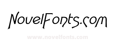 Fletch Wide Italic