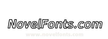 Fog Sans Outline Italic