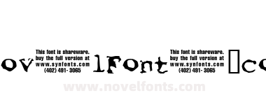 Font Pirate UNPAID DEMO