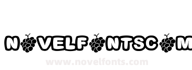 Fonts Bomb I love grapes