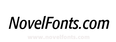 Formata Condensed Italic