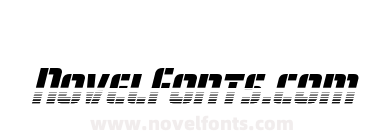 Fortune Soldier Halftone Italic