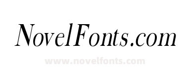 Fradley Narrow Italic