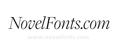 FreightDispLightItalic