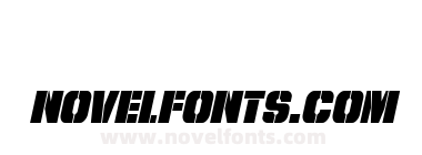 From BOND With Love Italic