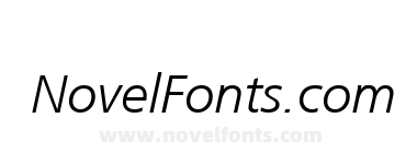 Frutiger CE 46 Light Italic