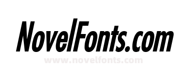Fuji Condensed Bold Italic