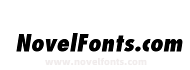 Futura LT Condensed Extra Bold Oblique