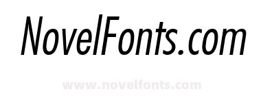 Futura LtCn BT Italic