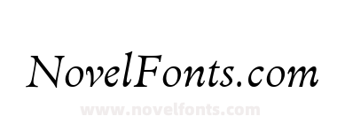 Cleric Light SSi Light Italic