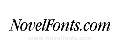 GaramondITCCondensedBQ-BookItalic