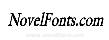 Garrick Thin Bold Italic