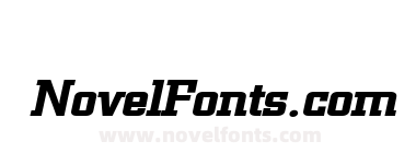 Geo 957 Wide Bold Italic