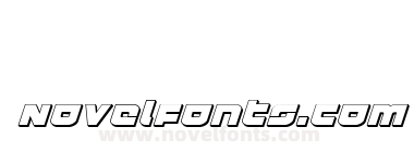 Cobalt Corsair 3D Italic