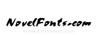 Cocoa Wide Italic