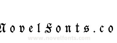 Goeschen Fraktur UNZ1A Italic
